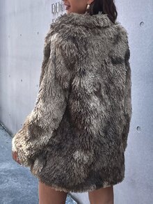 Allurite Abrigo de tie dye con parte delantera abierta - Multicolor - Ver 2