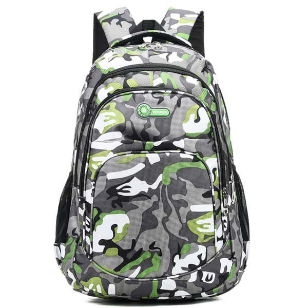 

Men Camo Graphic Letter Patch Backpack, Multicolor
