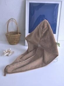 1入組素色乾髮帽 - 彩色 - 查看 6