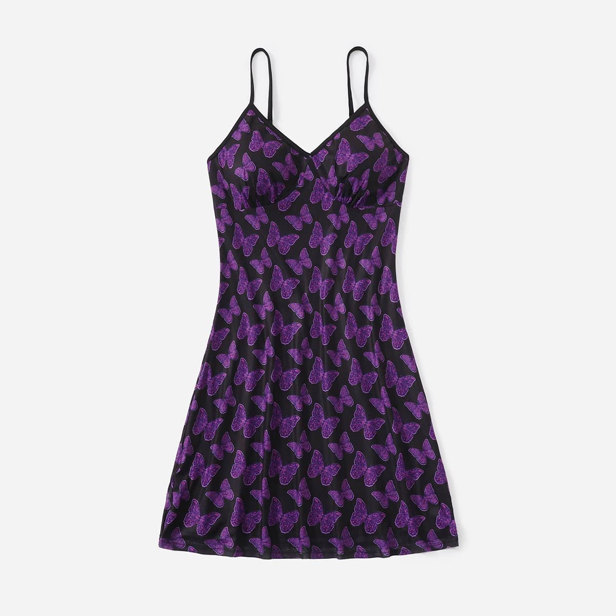 

Butterfly Print Cami Dress, Multicolor