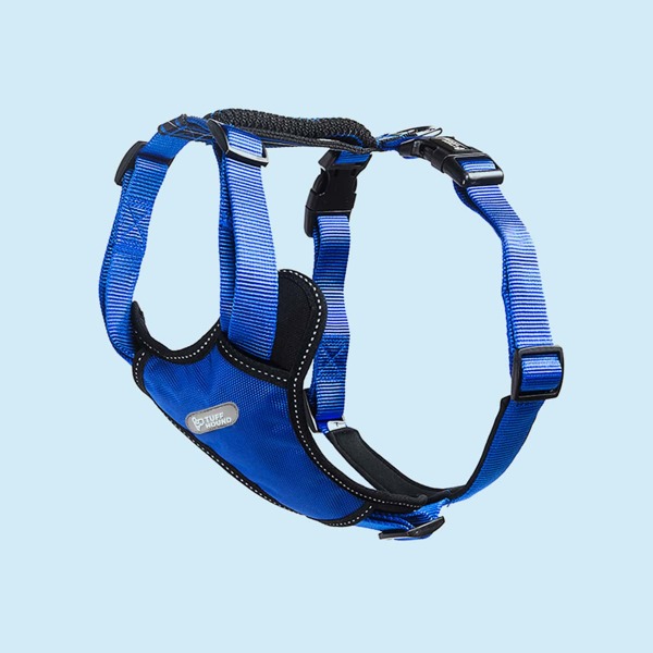 

1pc Breathable Pet Harness, Blue
