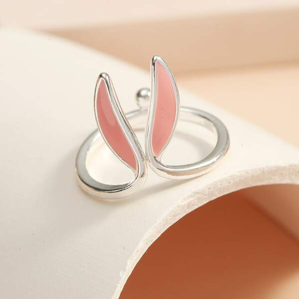

Rabbit Ear Decor Ring, Multicolor
