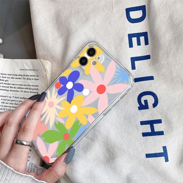 

Flower Painted Phone Case, Multicolor