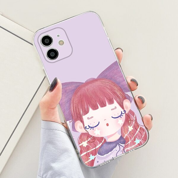 

Girl Painted Phone Case, Multicolor