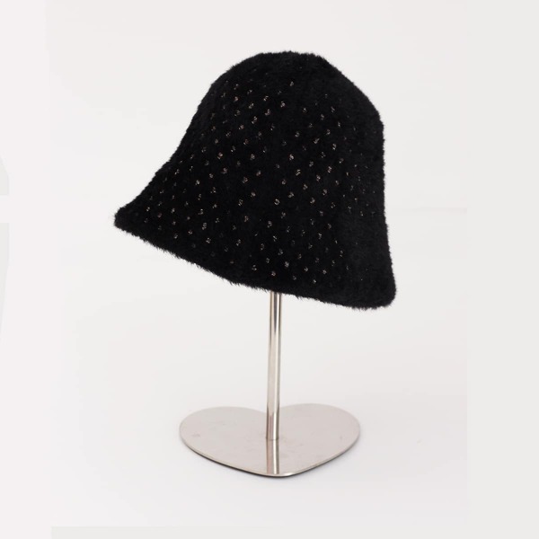 

Fuzzy Bucket Hat, Black