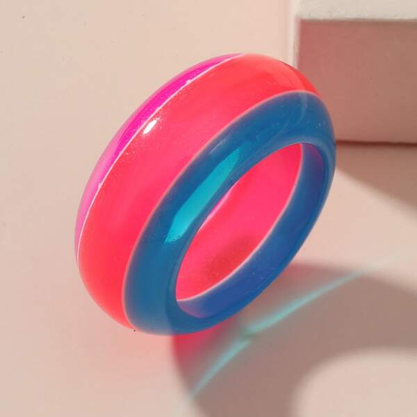 

Color Block Ring, Multicolor