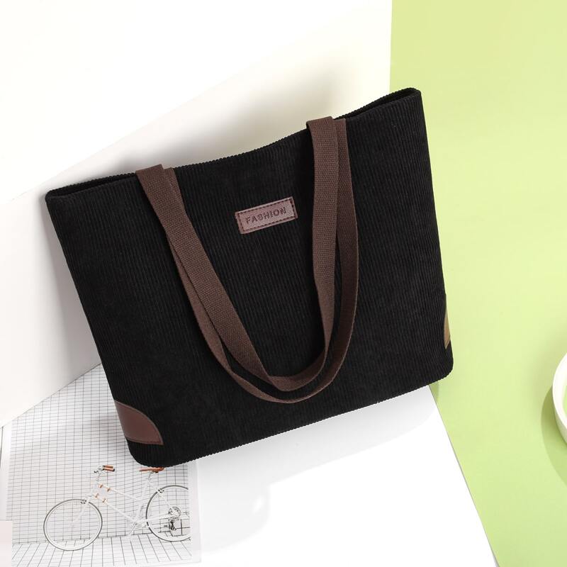 

Minimalist Tote Bag, Black