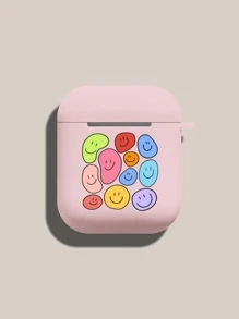 微笑圖案耳機殼適用於Airpods - 彩色 - 查看 1