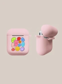 微笑圖案耳機殼適用於Airpods - 彩色 - 查看 3