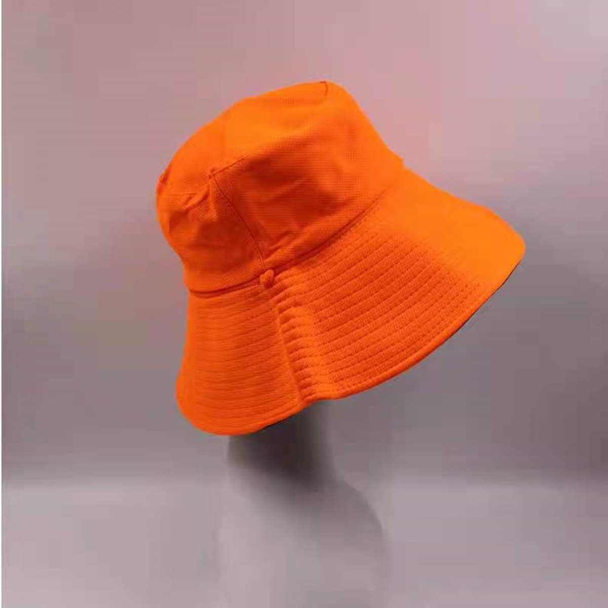 

1pc Simple Reversible Bucket Hat, Orange