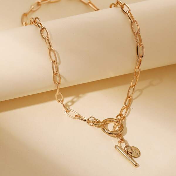 

Simple Chain Necklace, Gold