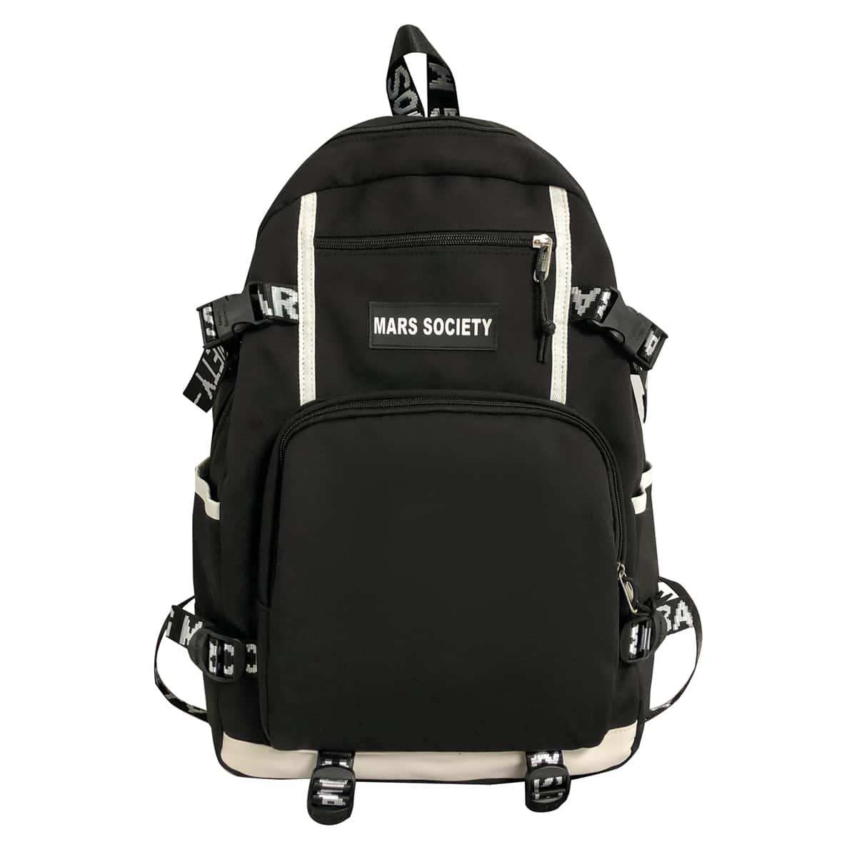 

Guys Letter Graphic Backpack, Black