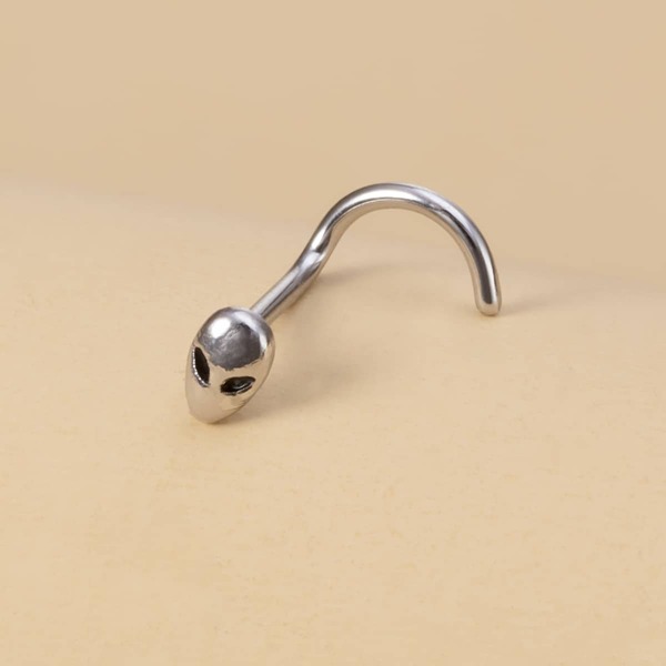 

Stainless Steel Nose Stud, Multicolor