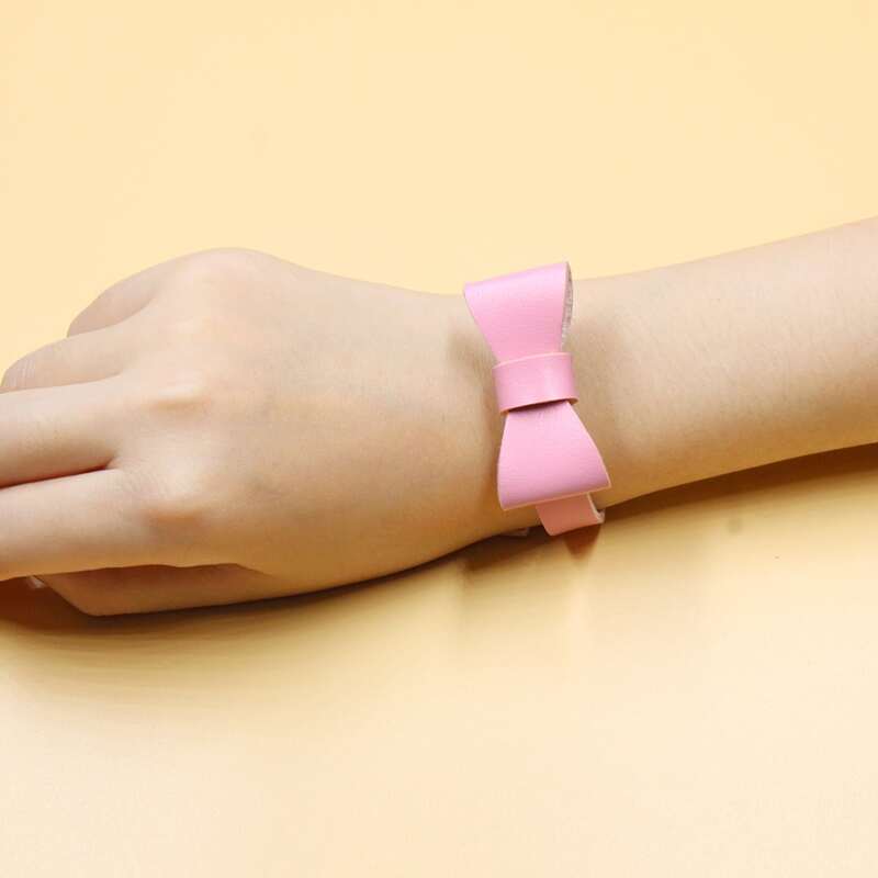 

Bow Decor Bracelet, Pink
