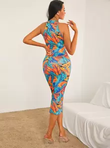 SHEIN SXY Đầm Hoa Thanh lịch - Nhiều màu - Xem 2