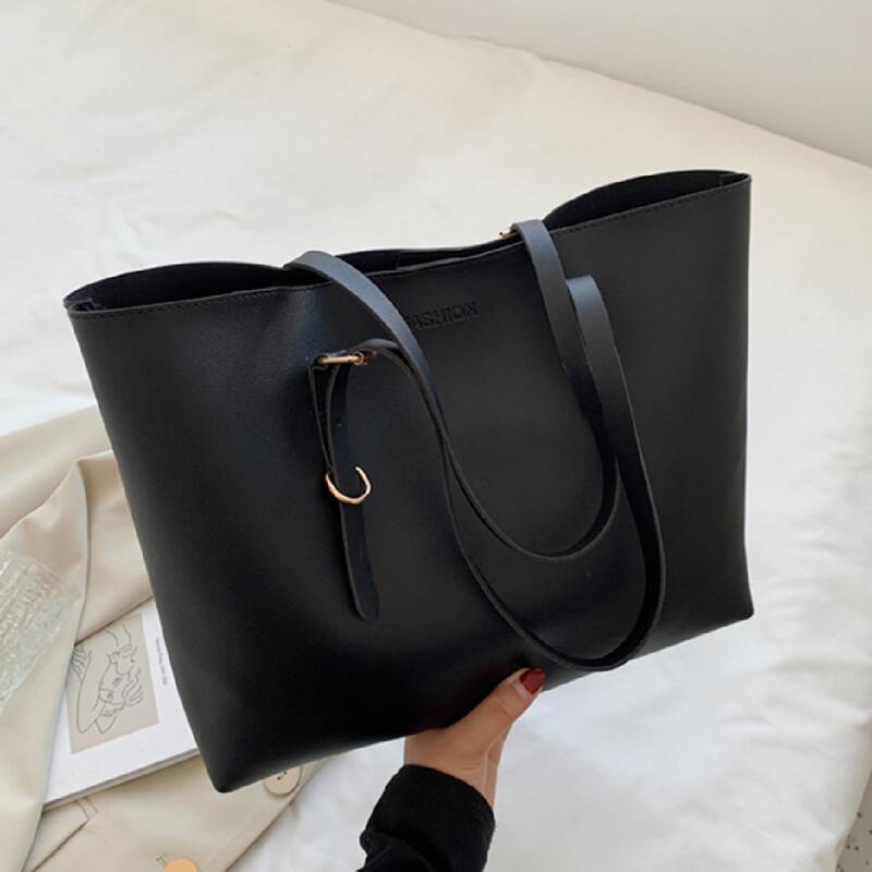 

Minimalist Tote Bag, Black