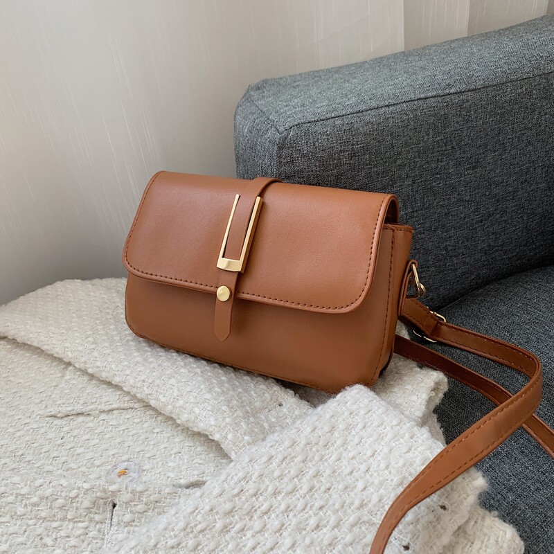 

Minimalist Crossbody Bag, Brown