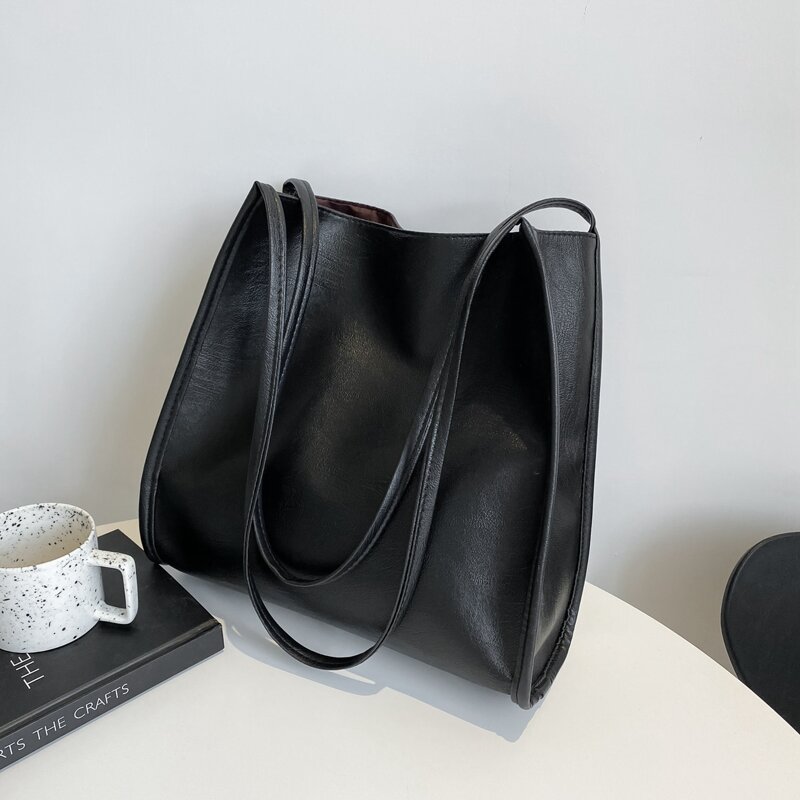 

Minimalist Tote Bag, Black