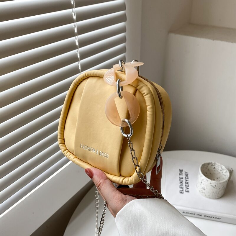 

Minimalist Crossbody Bag, Yellow