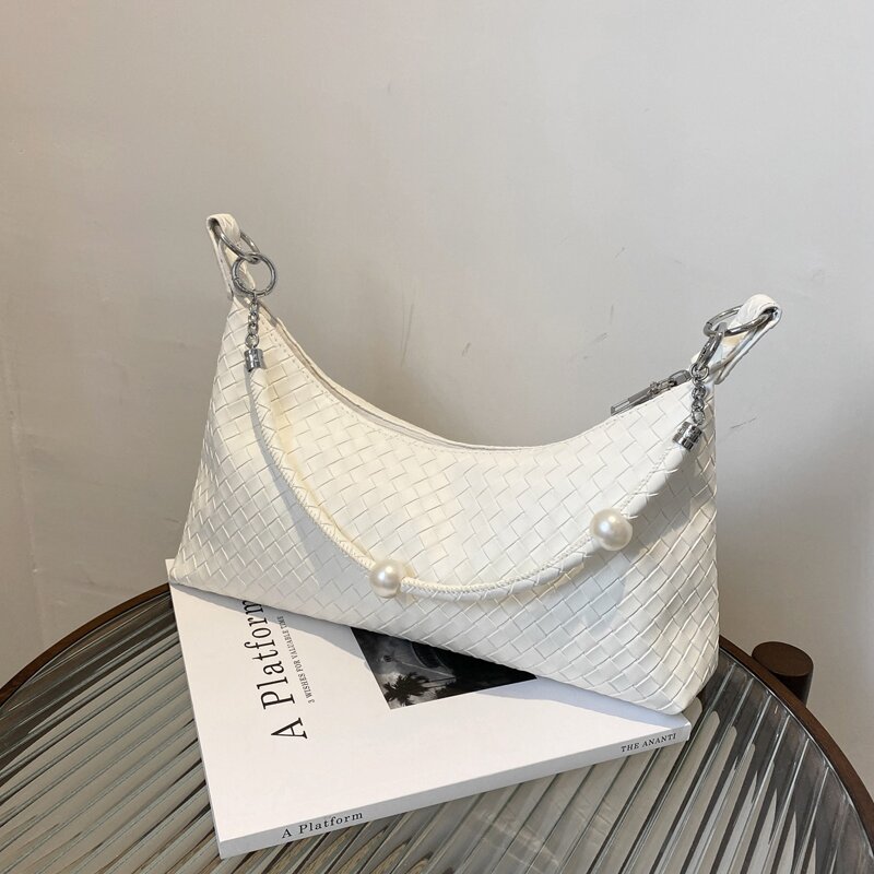 

Minimalist Shoulder Bag, White