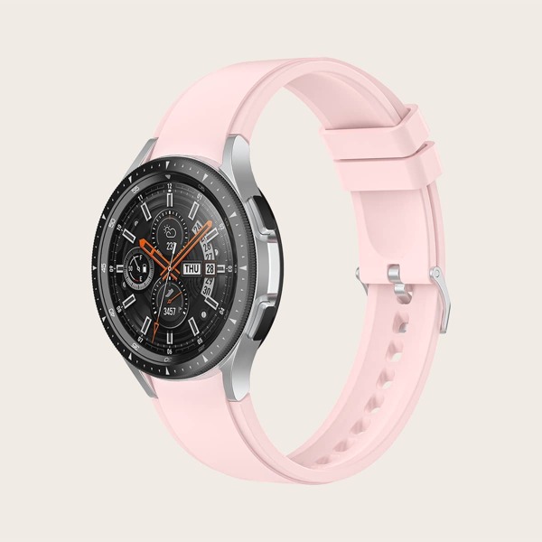 

Plain Silicone Watchband For Samsung, Dusty pink