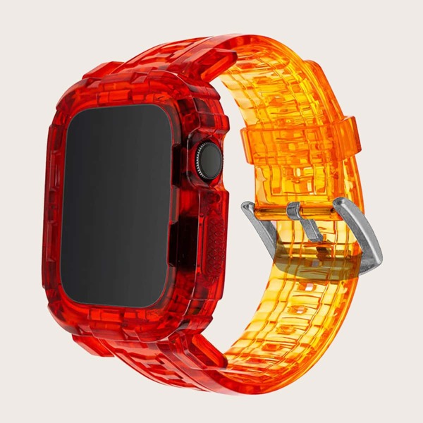 

2 In 1 Ombre Watchband For iWatch, Multicolor