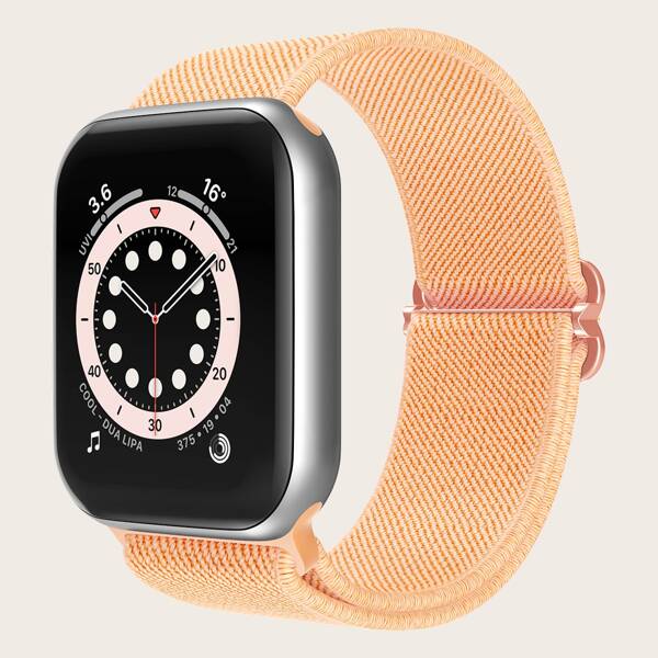 

Solid Nylon Watchband For iWatch, Orange