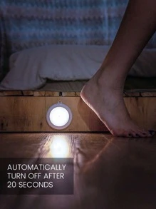 BASIC LIVING Closet Cabinet Motion Sensor Wireless LED Light-Bright White - White - View 3