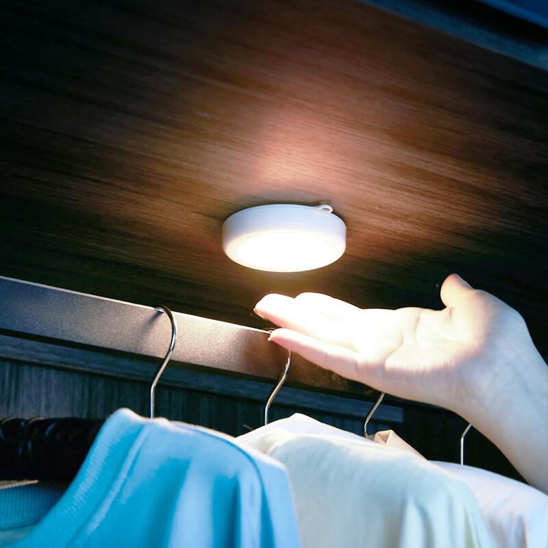 

BASIC LIVING Closet Cabinet Motion Sensor Wireless LED Light-Bright White