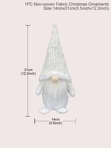 1入組長毛絨玩偶 - 白色 - 查看 3