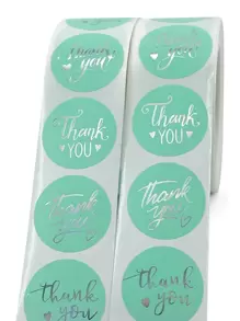 1roll Slogan Graphic Gift Sticker, Modern Letter & Heart Print Gift Decal For Party, Back To School Valentine Day