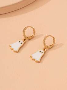 Pendientes accesorio - Blanco - Ver 4