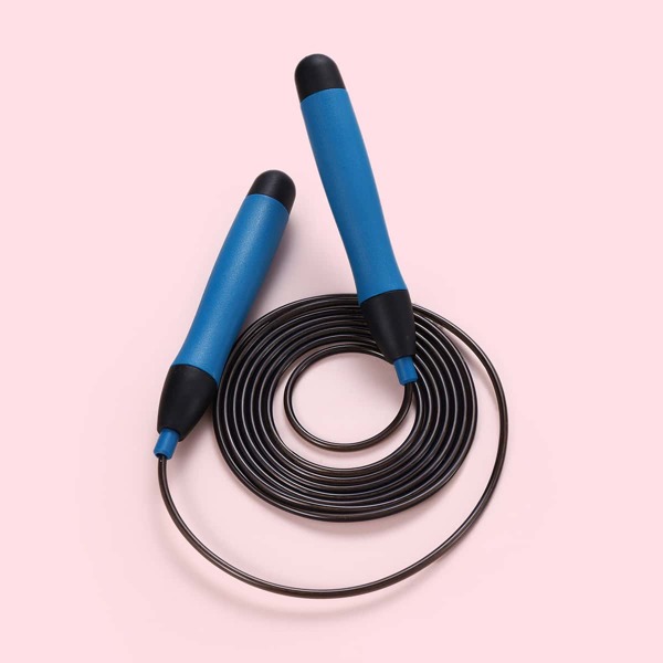 

Two Tone Handle Sports Skipping Rope, Blue