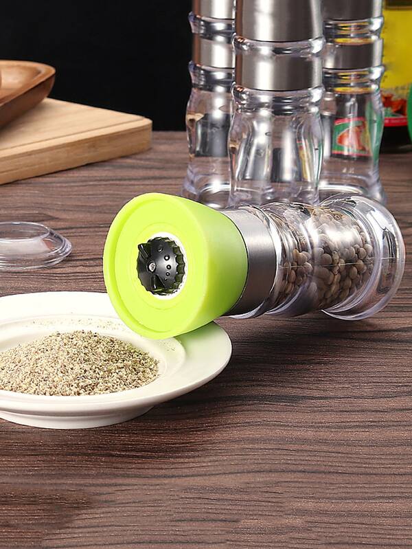 1pc Color Block Pepper Grinder