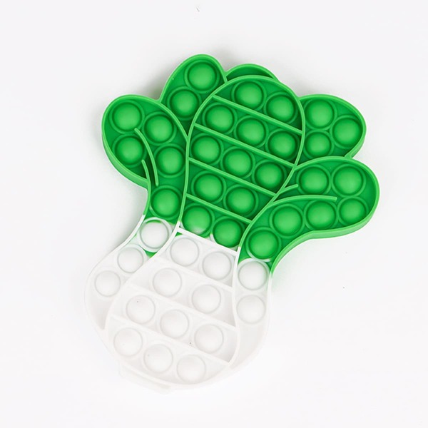 

1pc Vegetable Push Pop Bubble, Multicolor