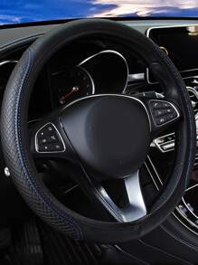 Bọc vô lăng ô tô - Màu xanh lam - Xem 1