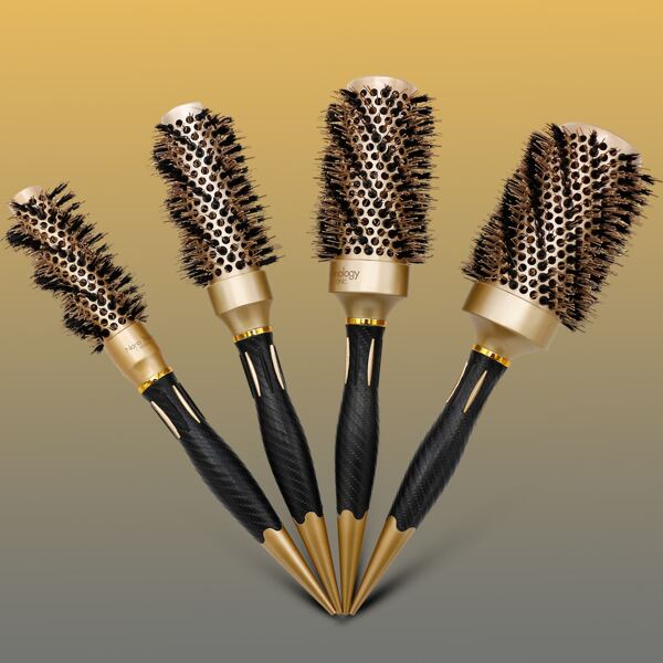 

4pcs Hair Brush Set, Ginger
