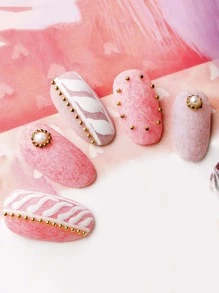 1 盒球形美甲装饰 DIY 美甲饰品 美甲宝石 美甲用品 - 彩色 - 查看 6