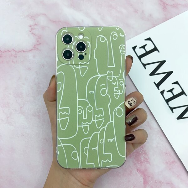 

Line Art Phone Case, Multicolor