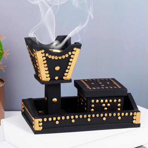 

1pc Desktop Incense Burner, Multicolor
