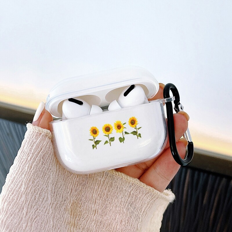 

Flower Pattern Case For, Clear