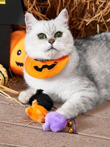 1入組鼠標形狀隨機逗貓玩具 - 彩色 - 查看 2