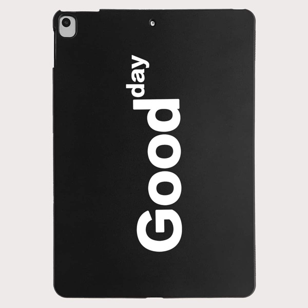 

Letter Graphic Case For iPad, Black and white