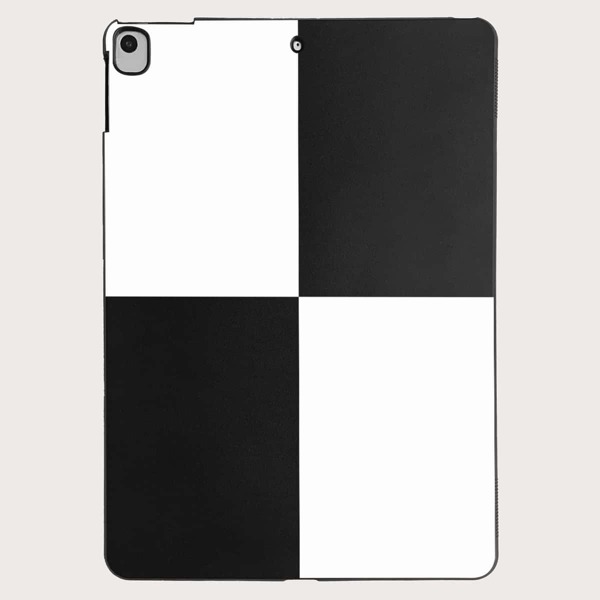 

Color Block Case For iPad, Black and white