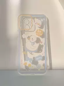 卡通小鴨手機殼相容於iPhone15/15Plus/15Pro/15Promax - 彩色 - 查看 2