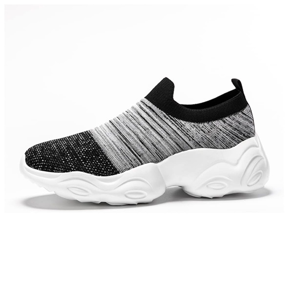 

Men Slip On Running Shoes, Grey