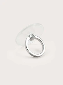 Clear Rhinestone Decor Phone Ring Holder Compatible With IPhone, Android Phone, Gift For Birthday, Family, Friends Finger Ring Holder, Phone Grip, Phone Accessories