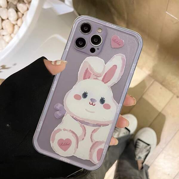 

Cartoon Rabbit Phone Case, Multicolor