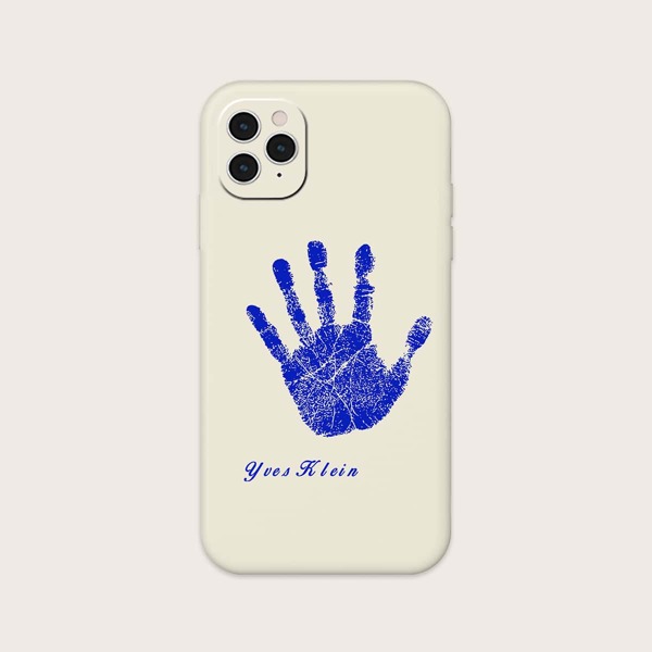 

Palm Pattern Phone Case, White