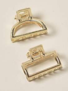 9pcs Toddler Girls Heart Design Hair Claw